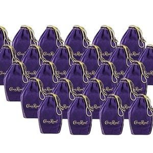 Crown Royal Purple Drawstring Dust Bags Lot of 10. Other quantities listed